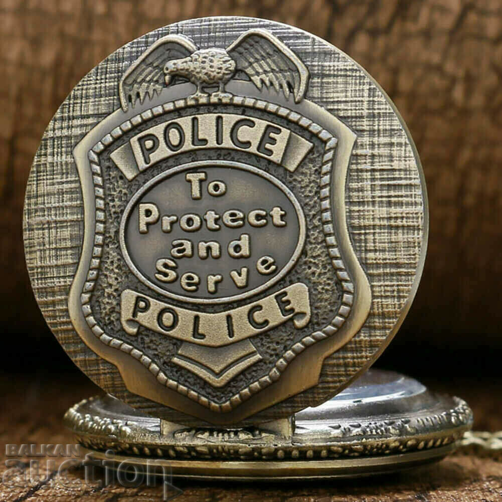 Nou ceas de buzunar ofițer de poliție gardian de pază vultur de securitate - 7 Nou ceas de buzunar ofițer de poliție gardian de pază vultur de securitate - 7