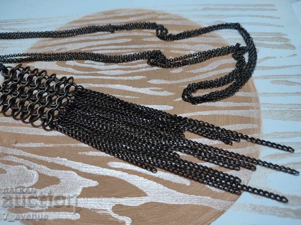 Auction Necklace, long necklace, bronze, 10.04.2025 Auction Necklace, long necklace, bronze, 10.04.2025