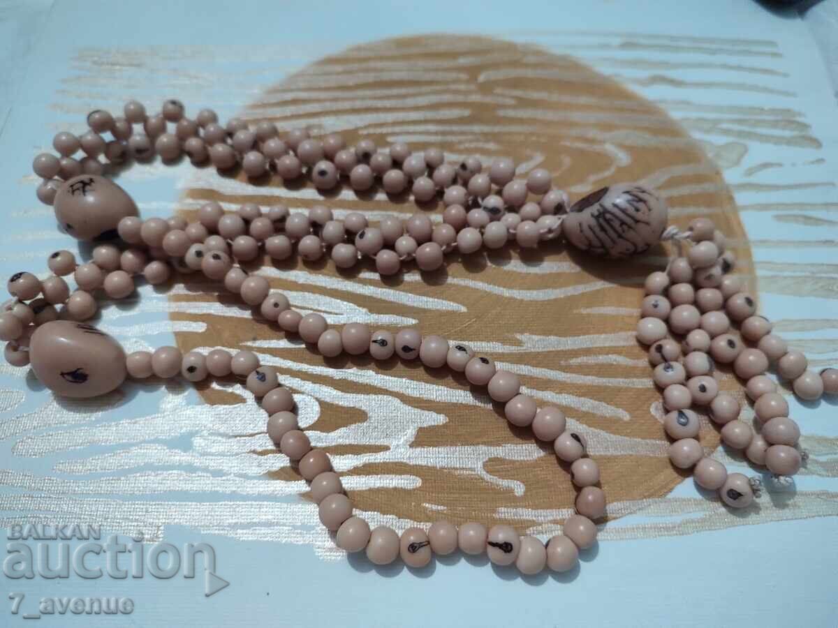 Necklace, long necklace, amazing, from seeds 10.04.2025