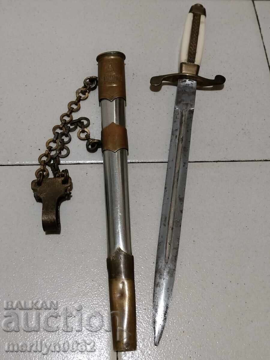 Kortik de ofițer militar general, cuțit pumnal cu kaniya - 5