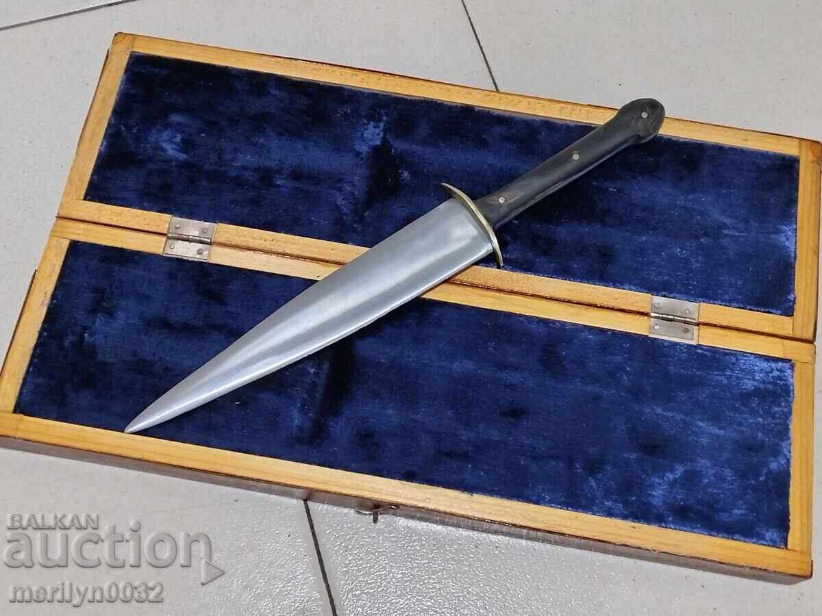 Camă la Levski, suvenir premiu în VNUV "V. Levski" cuțit baionetă - 7