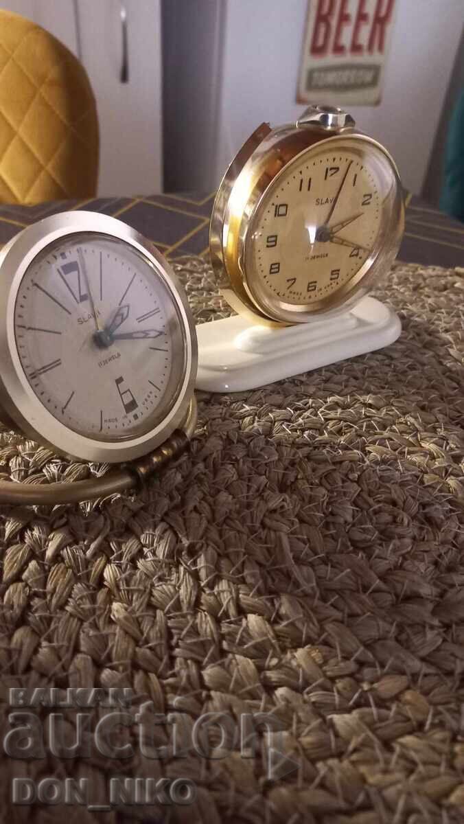 Δημοπρασία Ρολόγια επιτραπέζια Σλάβα Δημοπρασία Ρολόγια επιτραπέζια Σλάβα