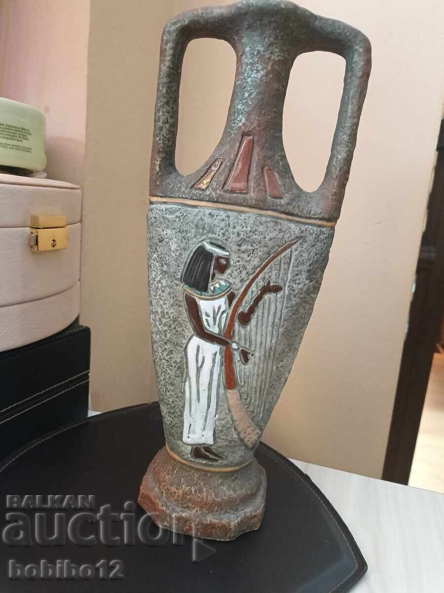 Ιταλική κεραμική βάζο Αίγυπτος Bresciani ARCO Gardasee