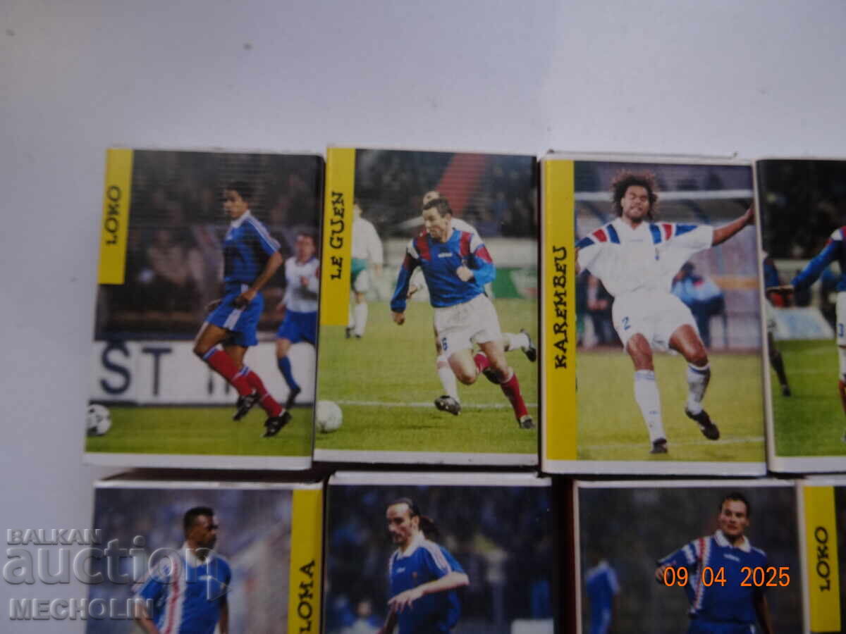 SERIE DE CHIBRITURI FRANCEZE DE COLECȚIE 1996 cu preț 50.00 BGN | € 25.56 SERIE DE CHIBRITURI FRANCEZE DE COLECȚIE 1996 cu preț 50.00 BGN | € 25.56