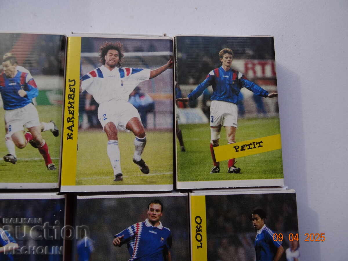 Licitație SERIE DE CHIBRITURI FRANCEZE DE COLECȚIE 1996 Licitație SERIE DE CHIBRITURI FRANCEZE DE COLECȚIE 1996