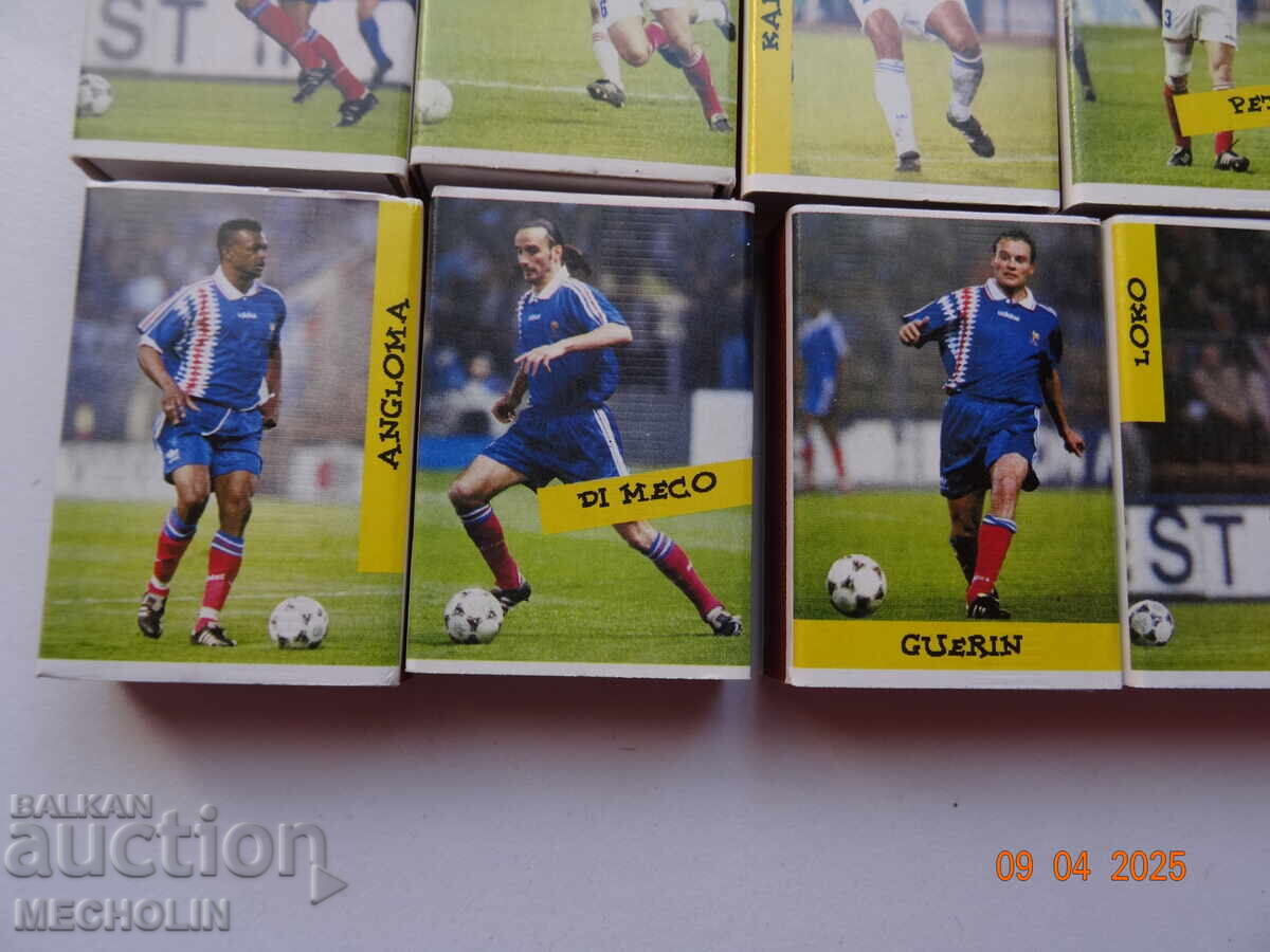 Livrarea SERIE DE CHIBRITURI FRANCEZE DE COLECȚIE 1996 Livrarea SERIE DE CHIBRITURI FRANCEZE DE COLECȚIE 1996