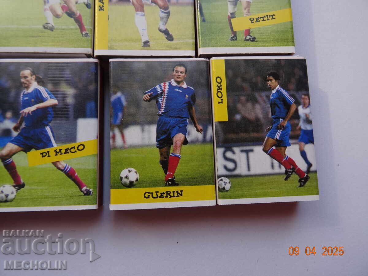 SERIE DE CHIBRITURI FRANCEZE DE COLECȚIE 1996 - 5 SERIE DE CHIBRITURI FRANCEZE DE COLECȚIE 1996 - 5