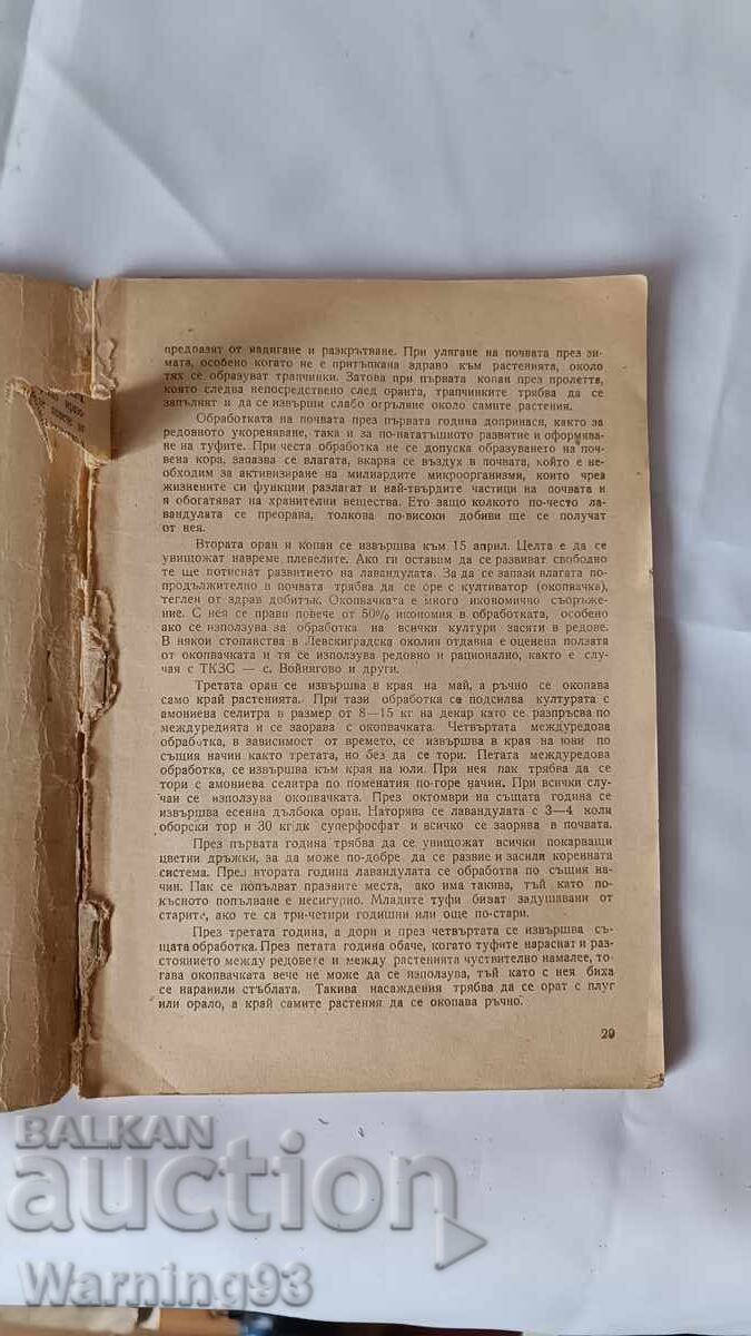 Auction Book LAVANDULA and Production of Lavender Oil in Bulgaria Auction Book LAVANDULA and Production of Lavender Oil in Bulgaria