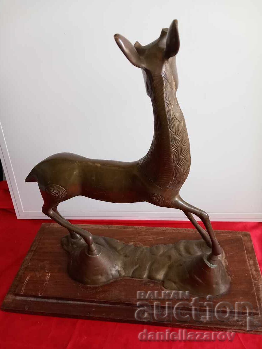 Doe, Hind, Huge Bronze Statue, Figure, Figurine - 6