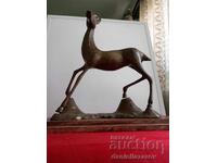 Doe, Hind, Huge Bronze Statue, Figure, Figurine