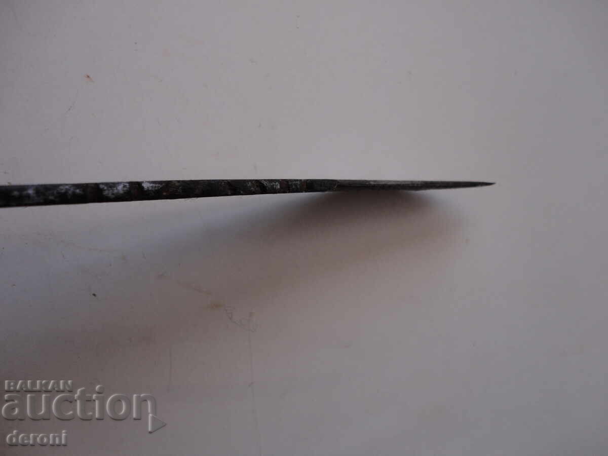 Cuțit ciobănesc vechi, tip pumnal 6 - 5