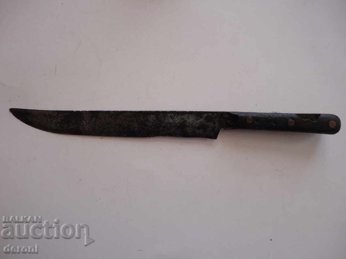 Cuțit ciobănesc vechi, tip pumnal 6 - 6