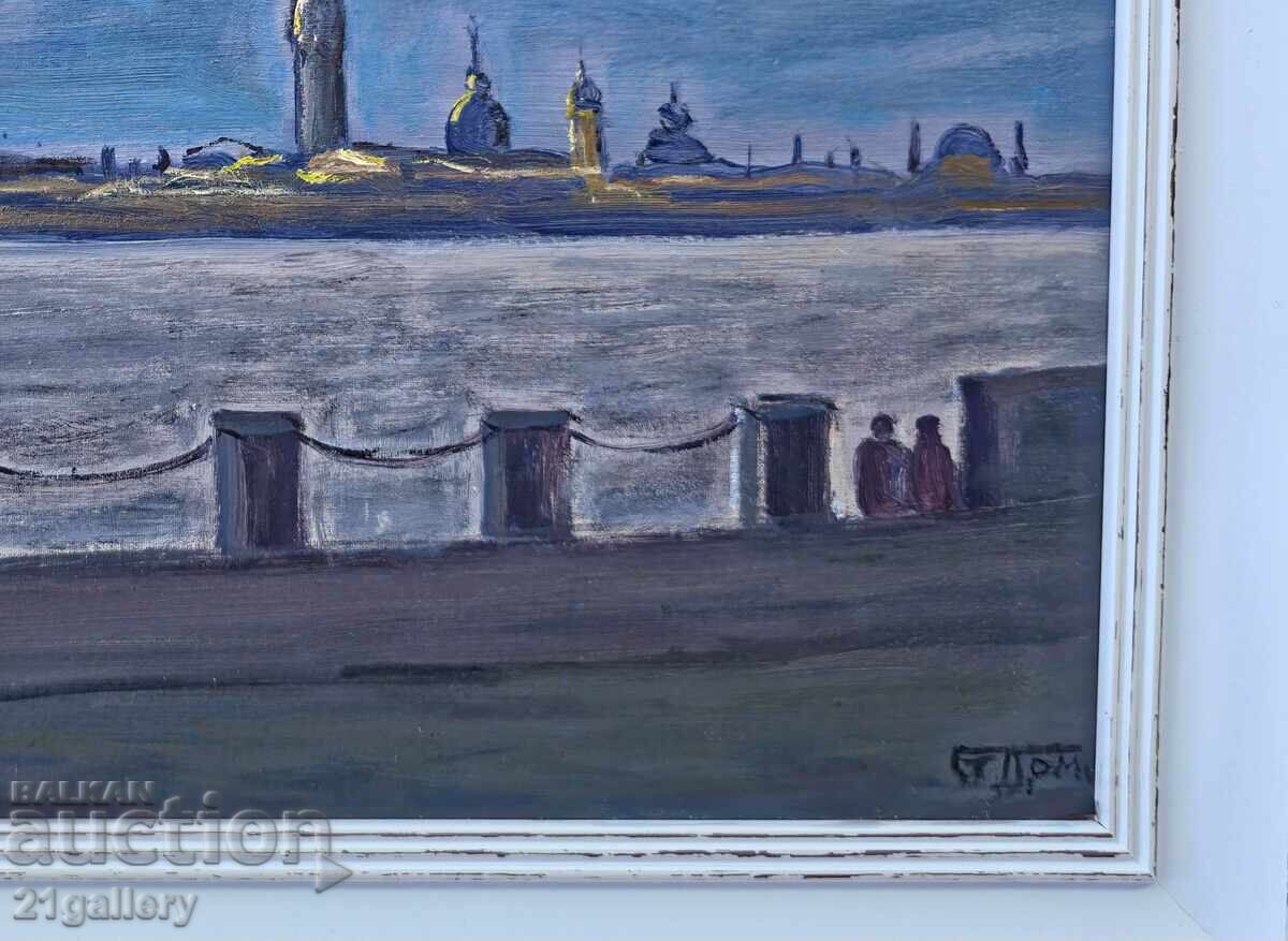 Проф. Стоян Домусчиев (1935-2021) Пейзаж от Санкт Петербург - 5 Проф. Стоян Домусчиев (1935-2021) Пейзаж от Санкт Петербург - 5
