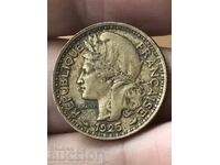 French Cameroon 1 Franc 1925 Rare Colonial Coin Excellent