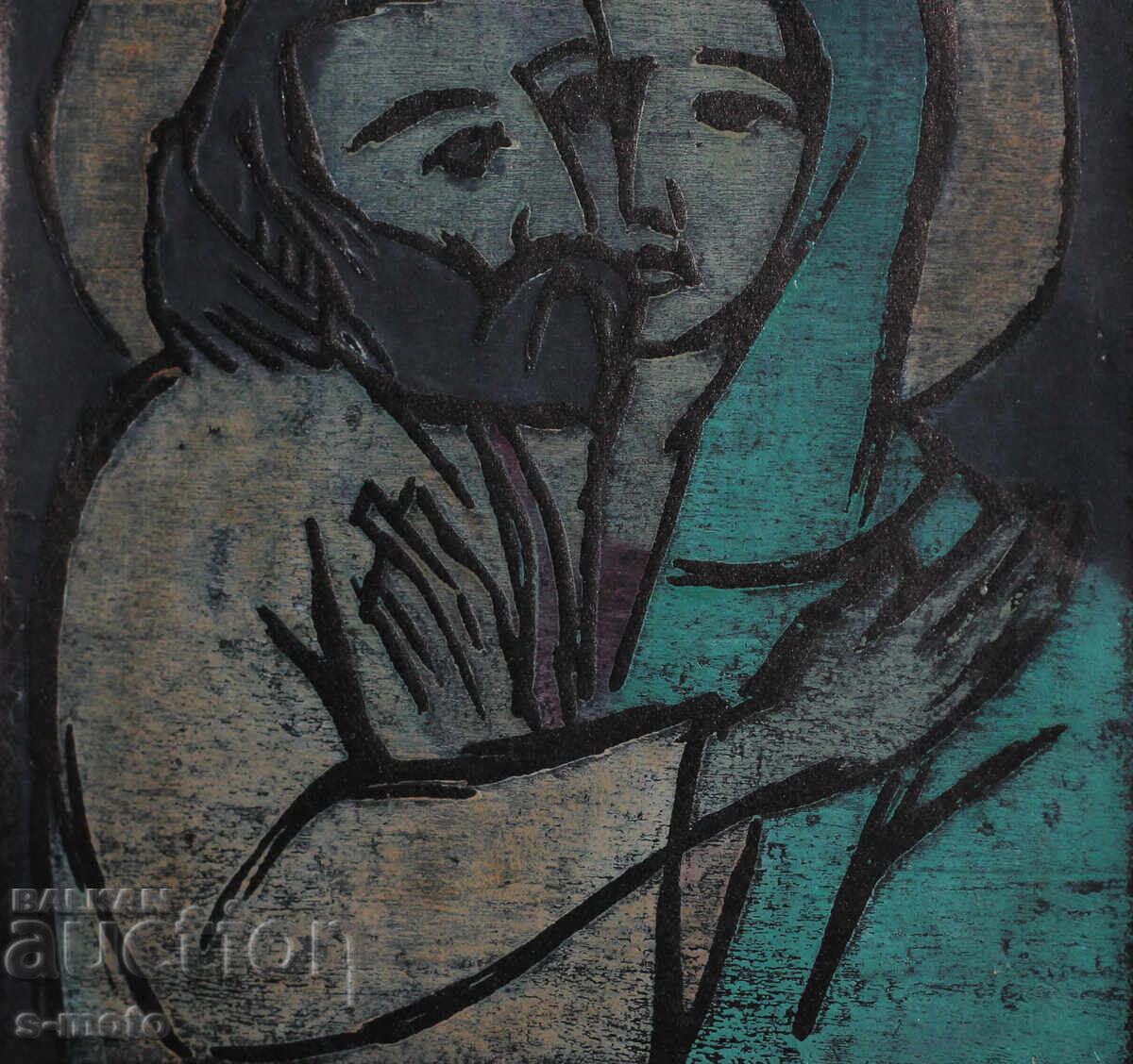 Георги Пенчев  (1925–2014)  смесена техника - 5