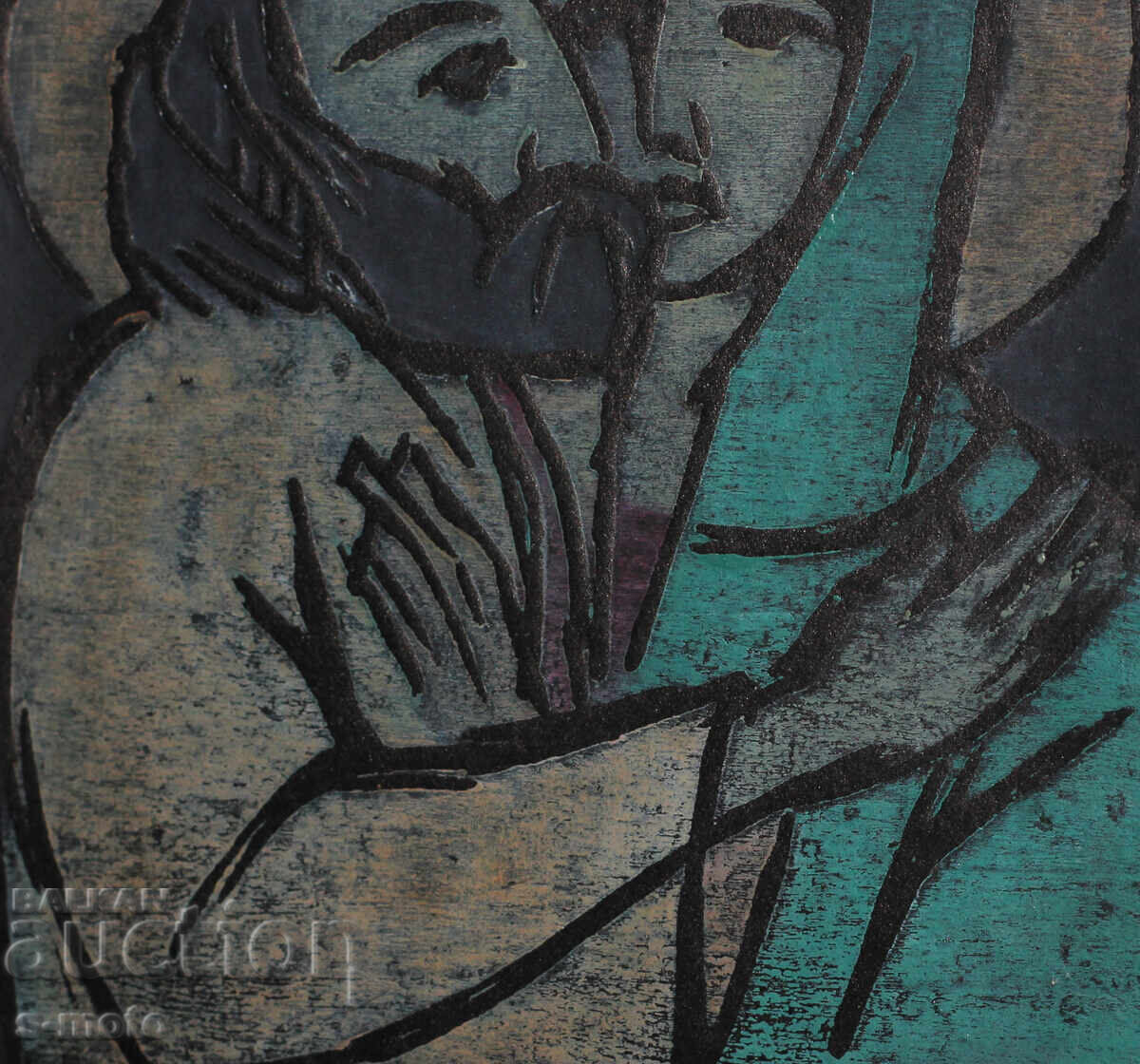 Георги Пенчев  (1925–2014)  смесена техника - 6