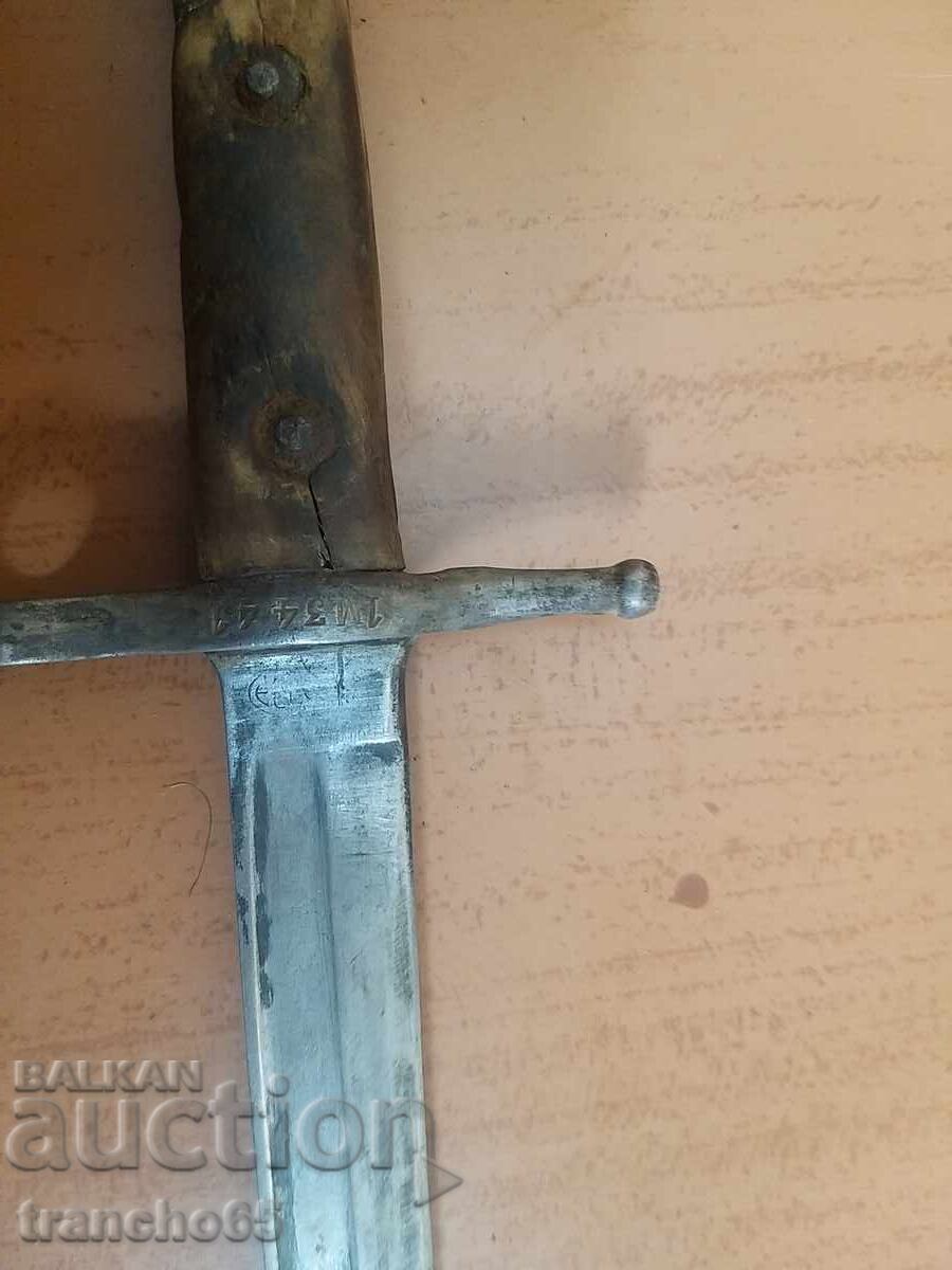 Licitație Baionetă italiană pentru „Manlicher-Carcano” M1891.