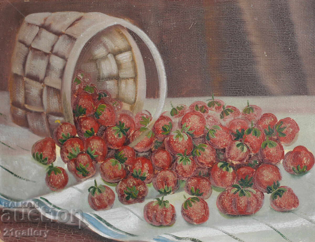 Lyuben Petrov Hristov - Vopsele roșii/ulei, semnate cu preț 350.00 BGN | € 178.95