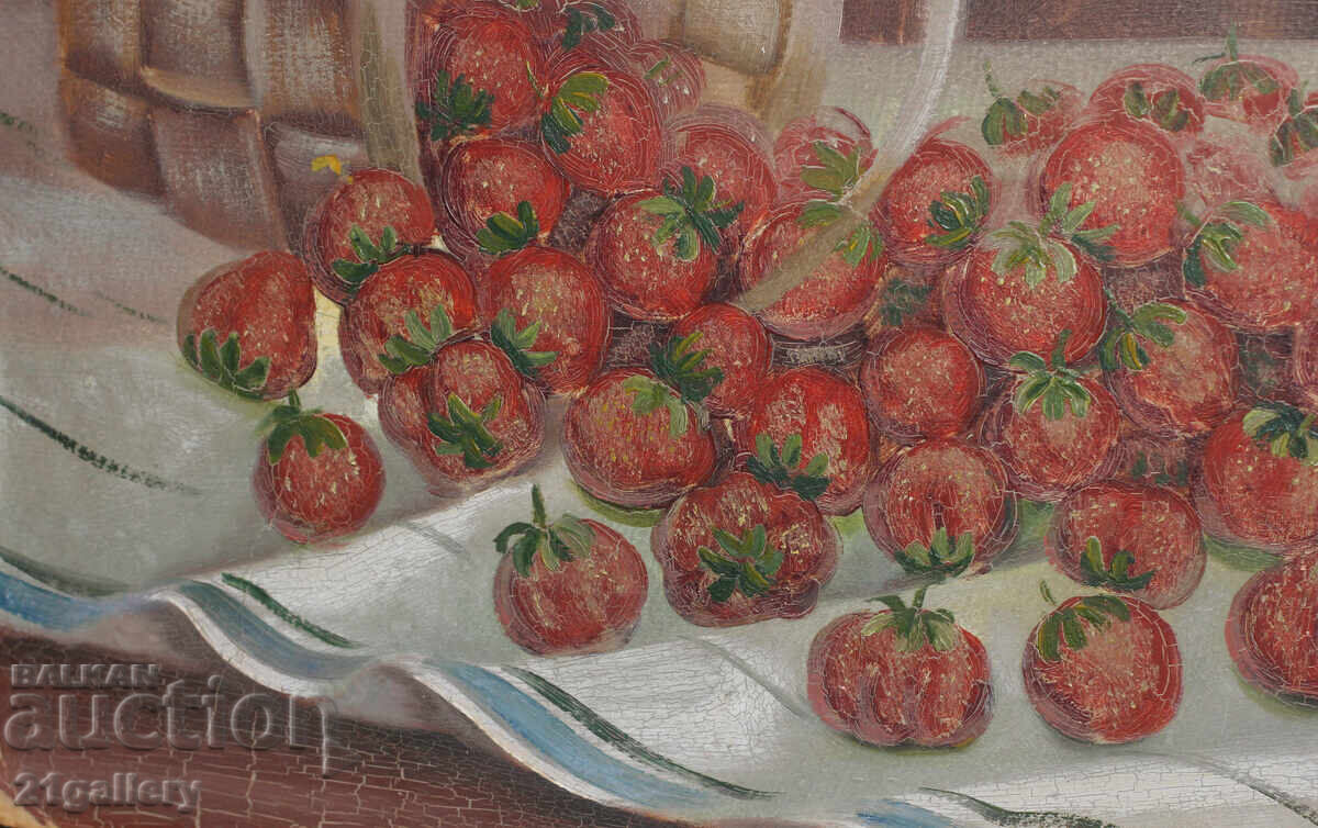 Livrarea Lyuben Petrov Hristov - Vopsele roșii/ulei, semnate