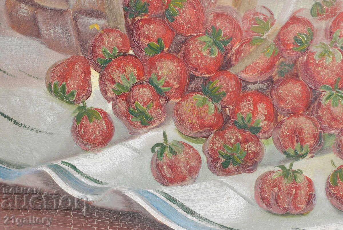 Lyuben Petrov Hristov - Vopsele roșii/ulei, semnate - 5