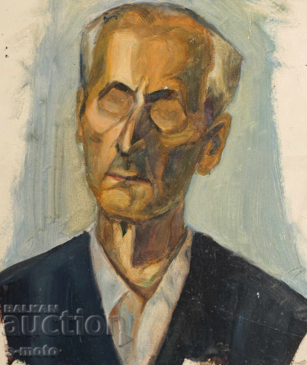 Old oil painting portrait with price 300.00 BGN | € 153.39