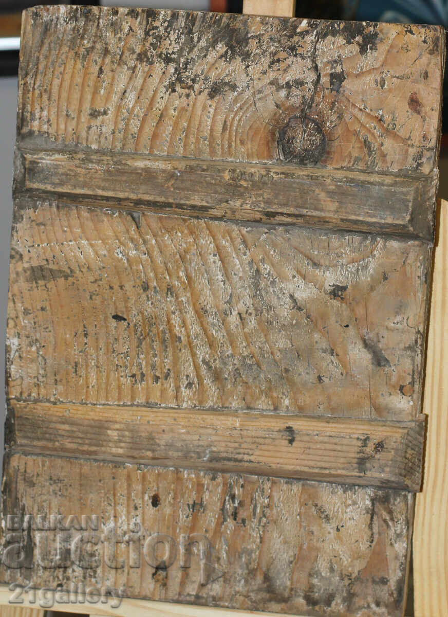 Hand-painted 19th-century icon of St. Simon the Zealot - 7