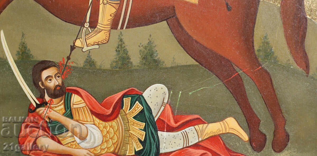 Contemporary Icon Saint Demetrius - 7 Contemporary Icon Saint Demetrius - 7