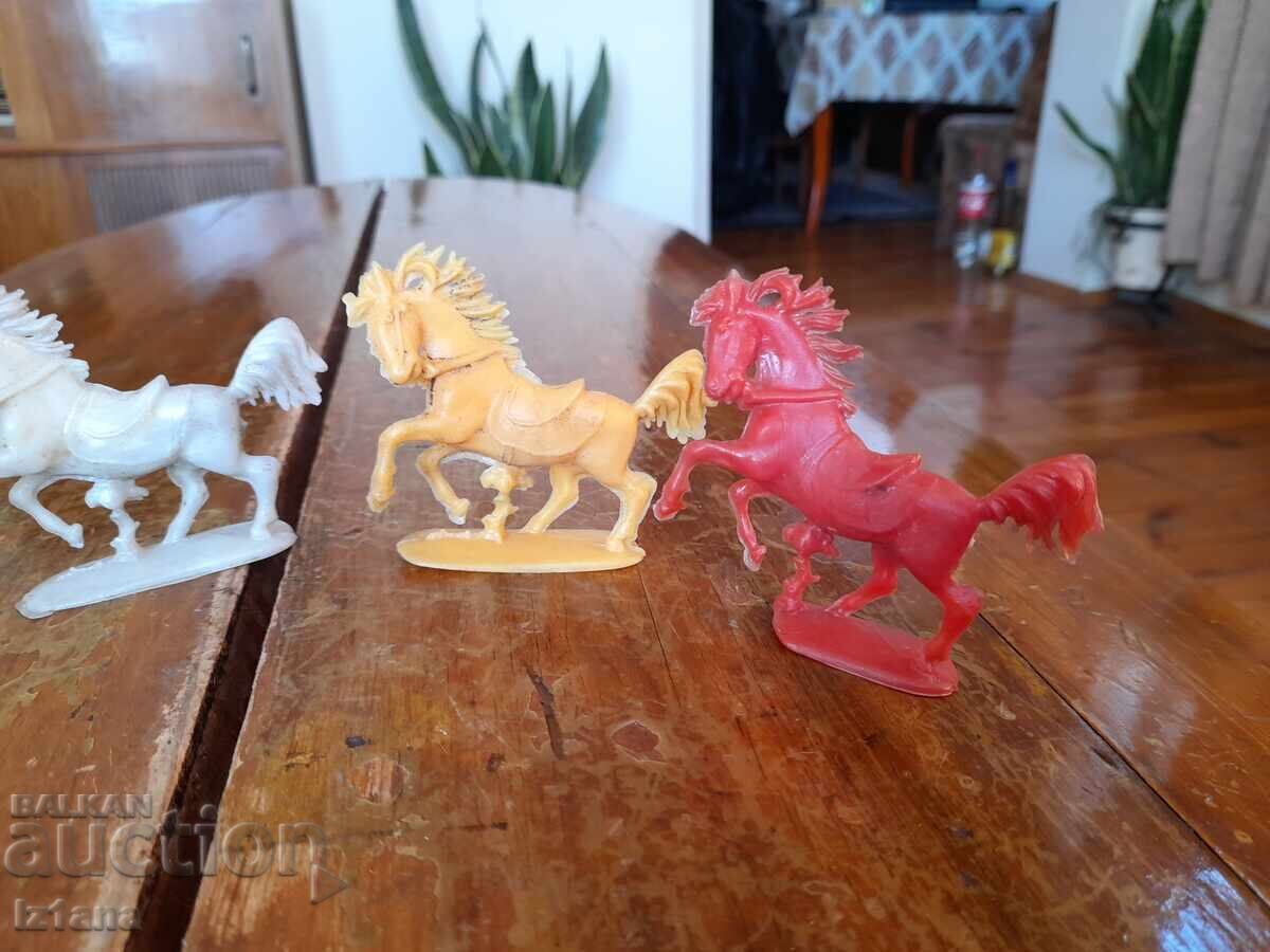 Licitație Figurine vechi Căluți indieni