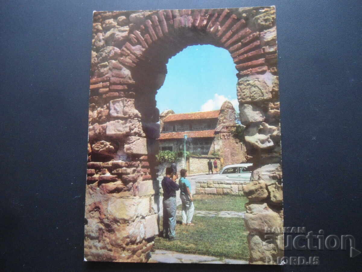 ΝΕΣΕΜΠΆΡ. Η εκκλησία "Άγιος Στέφανος", Παλιά καρτ ποστάλ