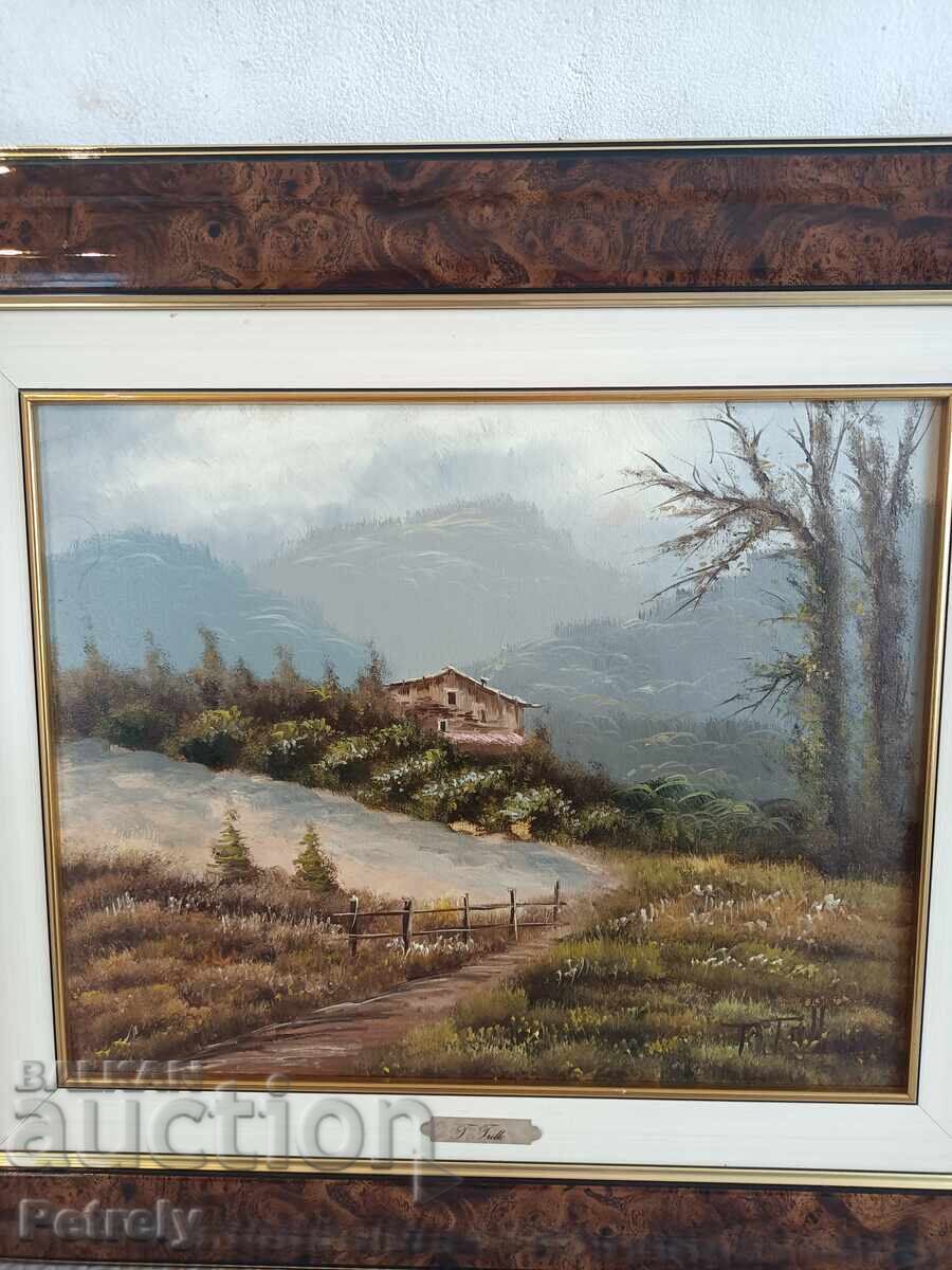 Delivery of Old oil painting Delivery of Old oil painting