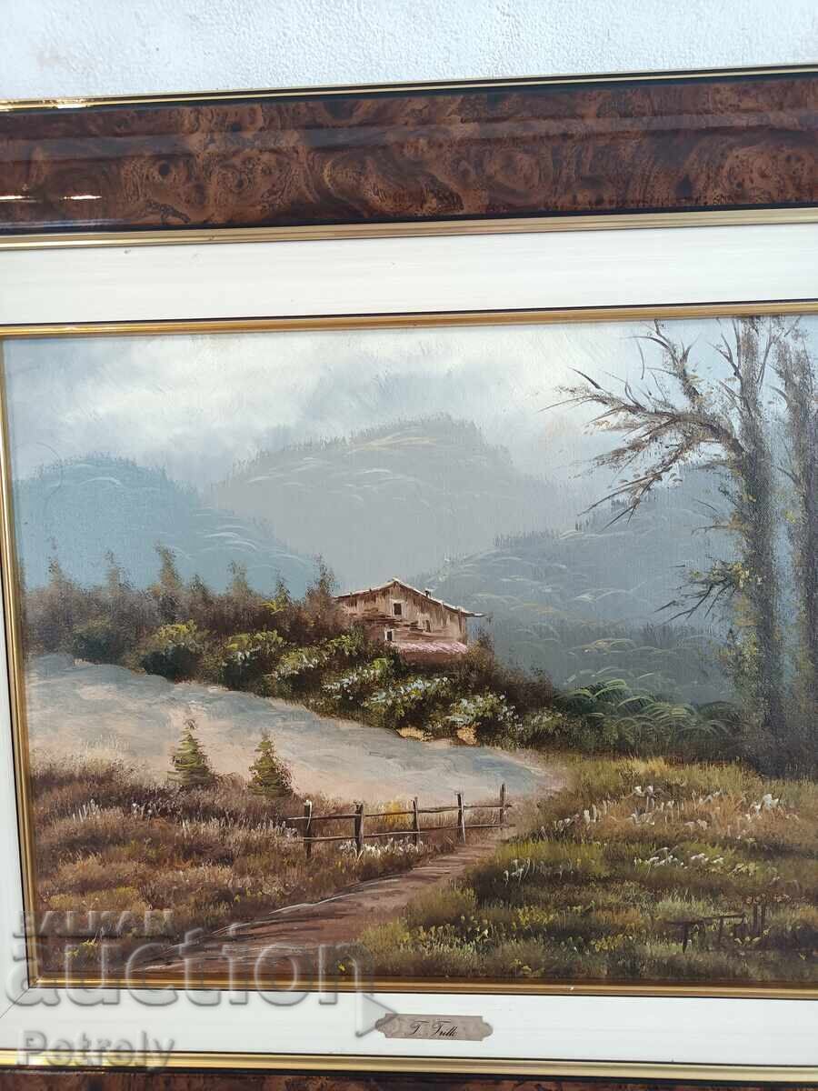 Old oil painting - 5 Old oil painting - 5