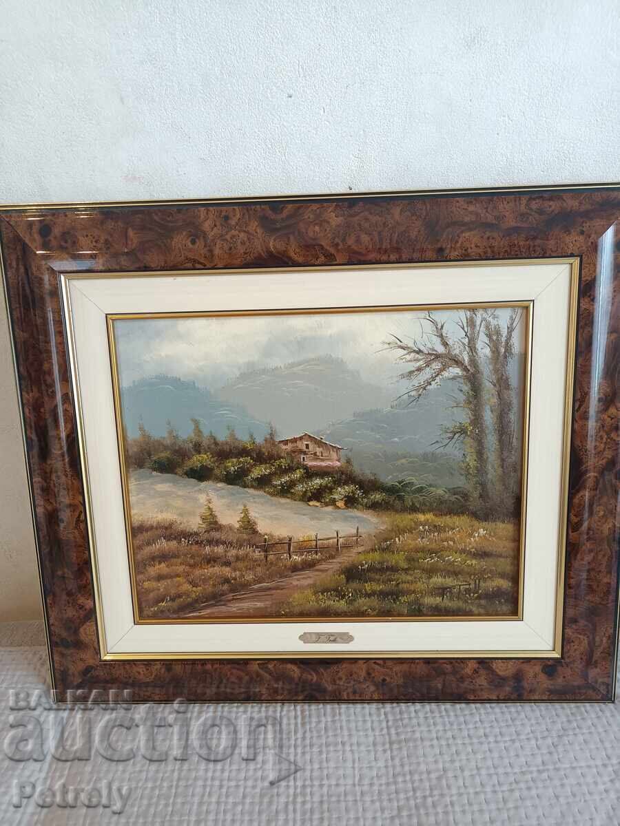 Old oil painting Old oil painting