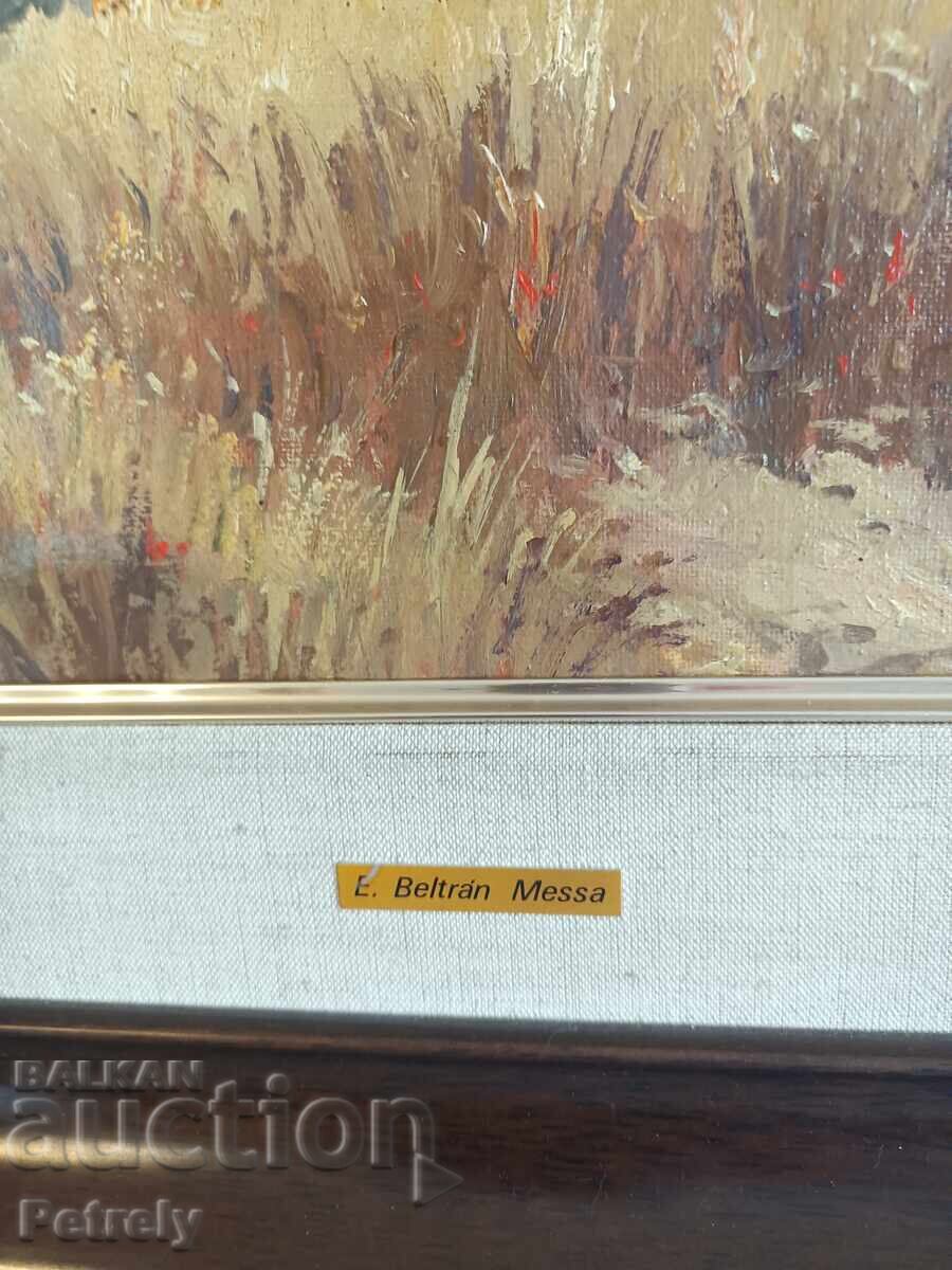 Δημοπρασία Παλιά ελαιογραφία