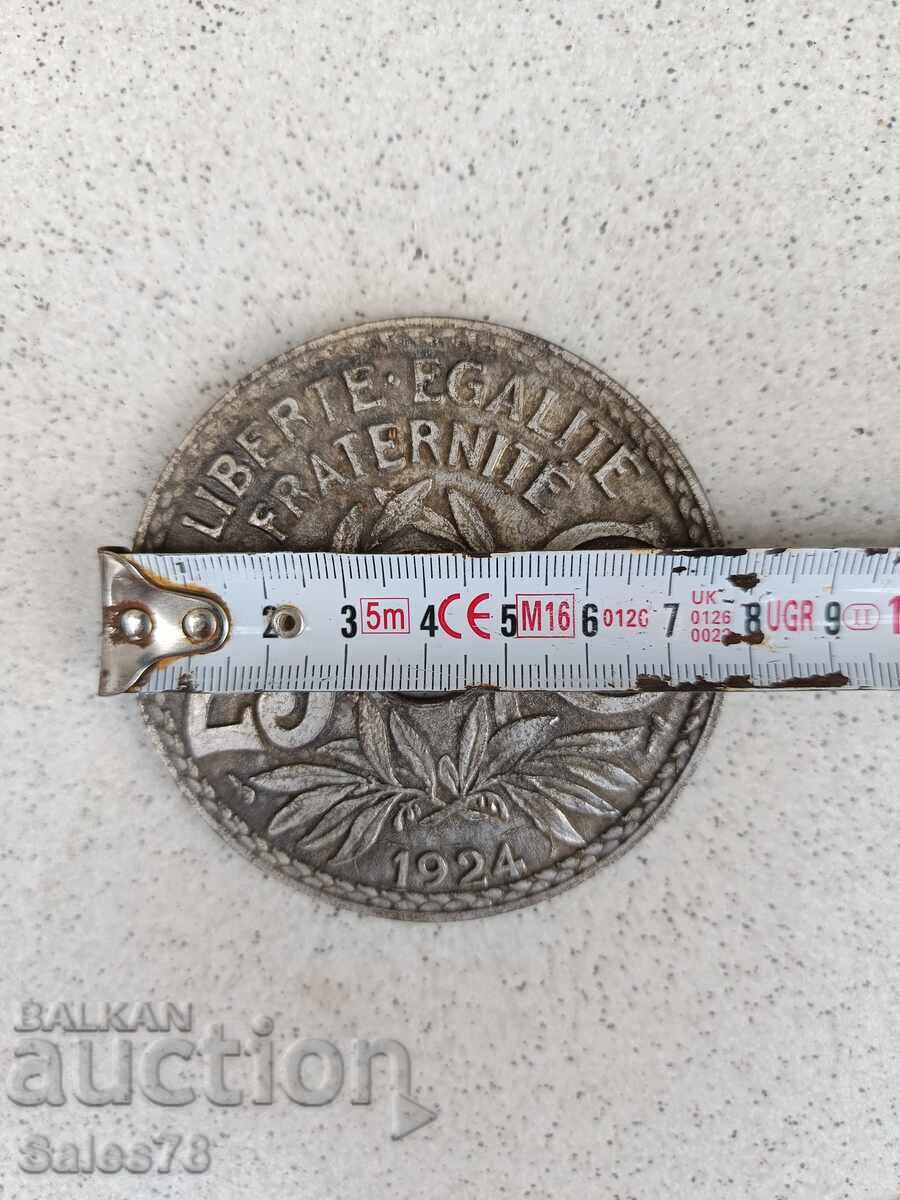 25 centimes France with price 20.00 BGN | € 10.23