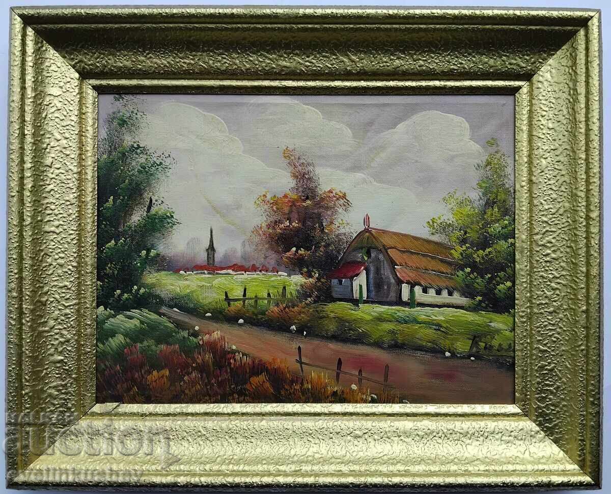 Delivery of Old oil painting Delivery of Old oil painting