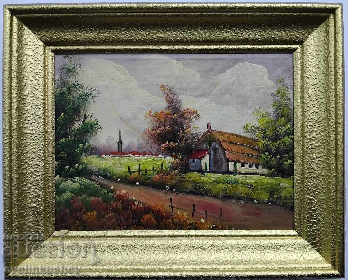 Стара маслена картина - 6