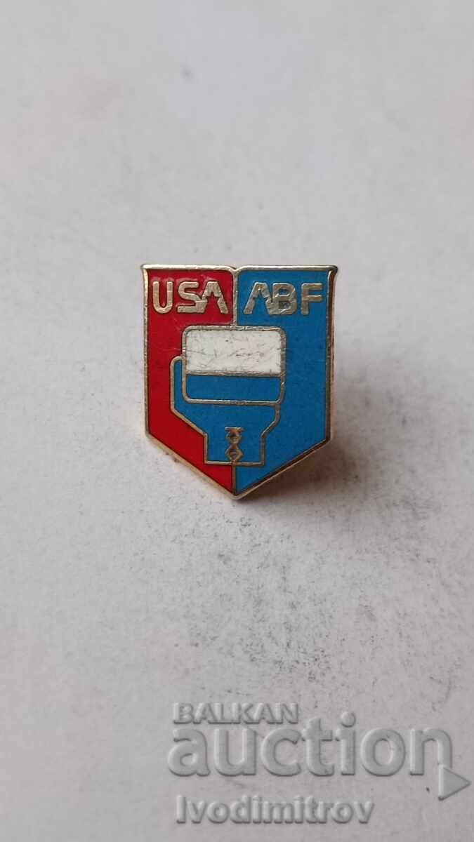 Значка USA ABF Федерация по бокс на САЩ