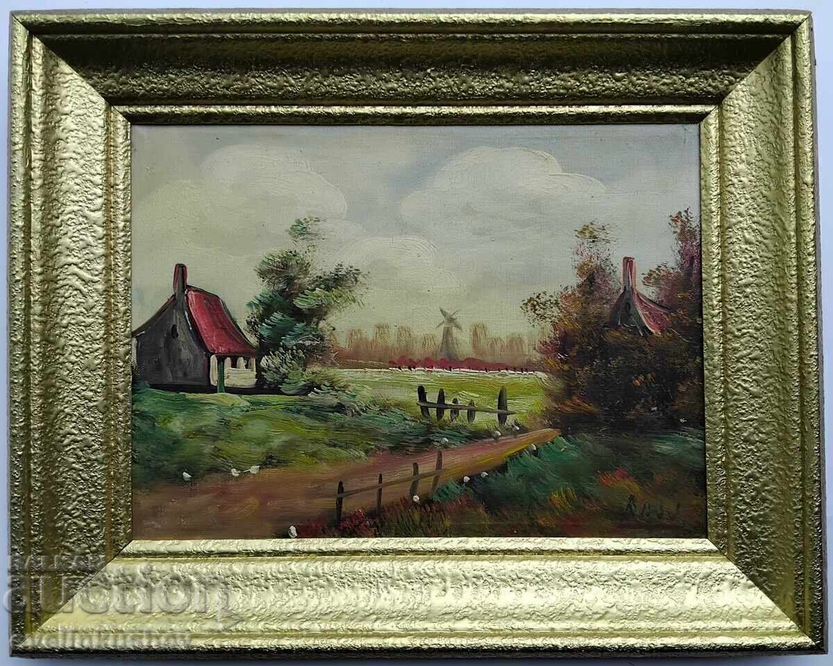 Delivery of Old oil painting Delivery of Old oil painting