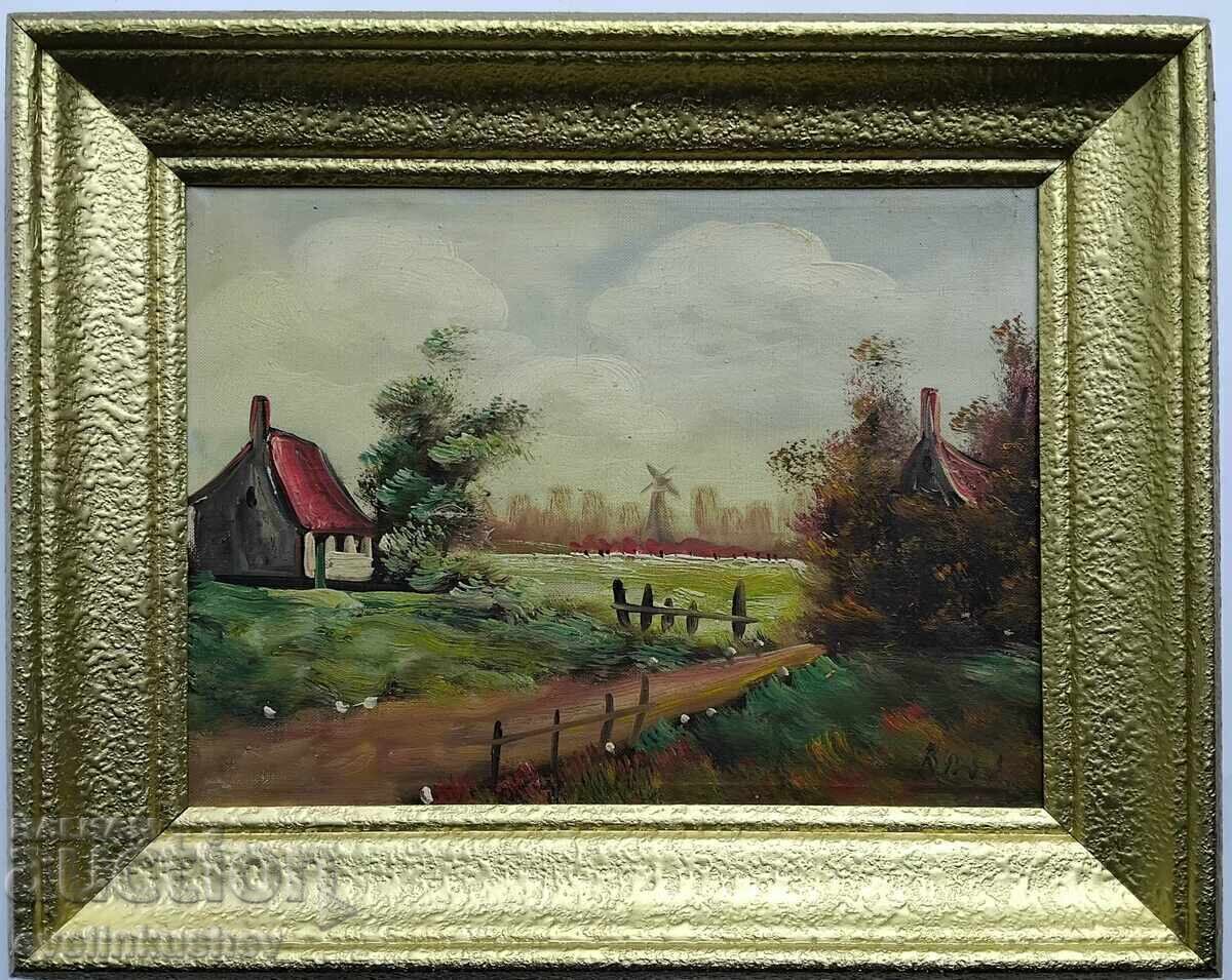 Old oil painting Old oil painting