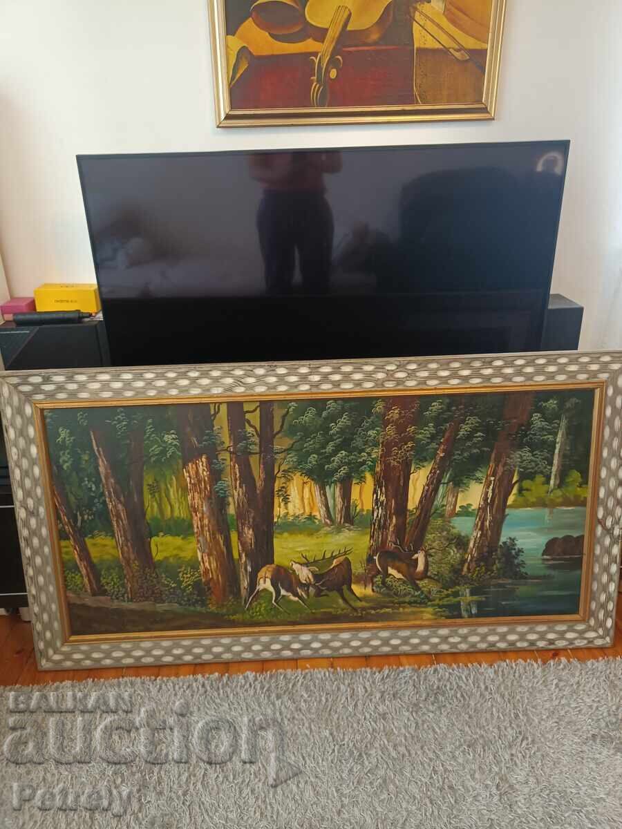 Pictură veche uriașă cu preț 350.00 BGN | € 178.95