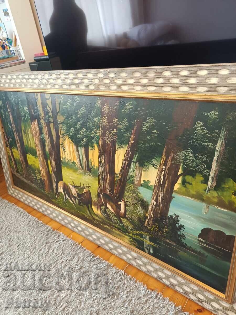 Pictură veche uriașă - 5