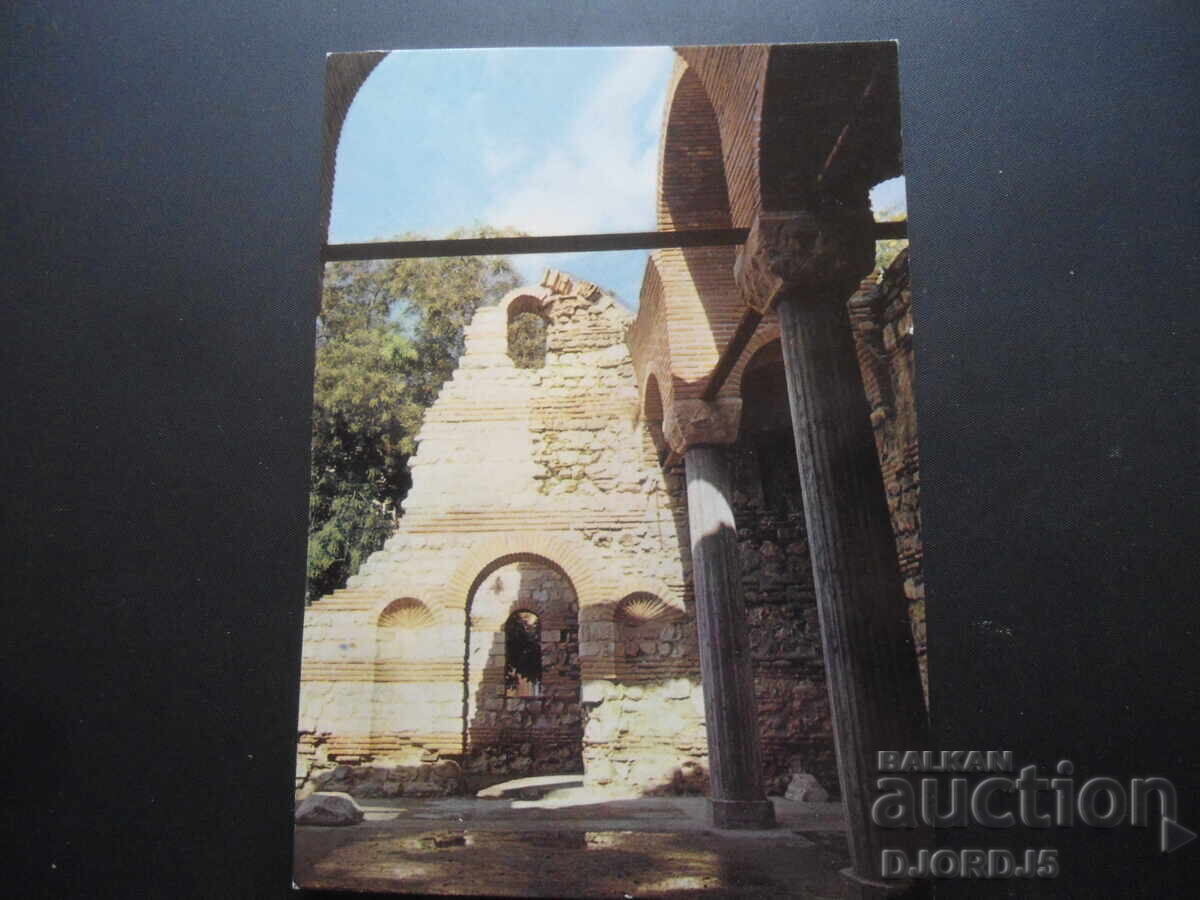 NESEBĂR. Biserica "Sf. Ioan Aliturgetos", Cartolină veche