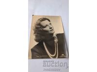 Carte poștală Olga Tschechowa 1944