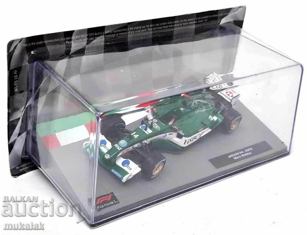 Δημοπρασία 1:43 ATLAS JAGUAR R4 2003 MARK WEBBER ΜΠΟΛΙΝΤ ΦΟΡΜΟΥΛΑ Δημοπρασία 1:43 ATLAS JAGUAR R4 2003 MARK WEBBER ΜΠΟΛΙΝΤ ΦΟΡΜΟΥΛΑ