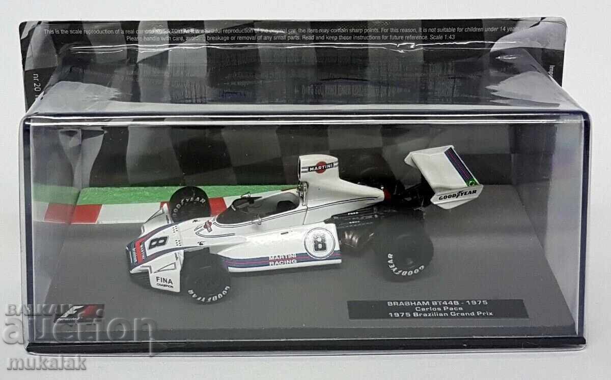1:43 ATLAS Brabham BT44B 1975 Carlos Pace FORMULA BOLID 1:43 ATLAS Brabham BT44B 1975 Carlos Pace FORMULA BOLID