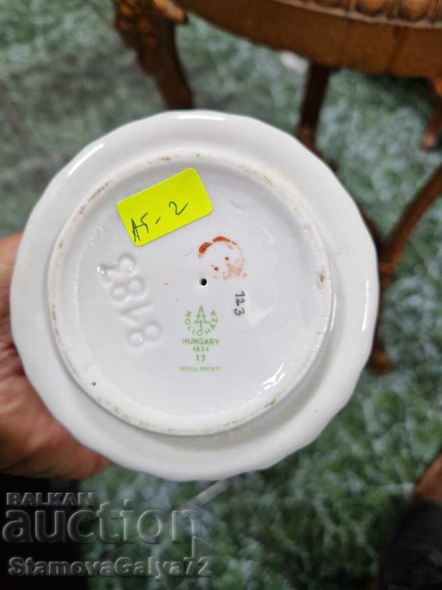 Antique Hungarian Porcelain Figurine Statuette Hollohaza - 7 Antique Hungarian Porcelain Figurine Statuette Hollohaza - 7