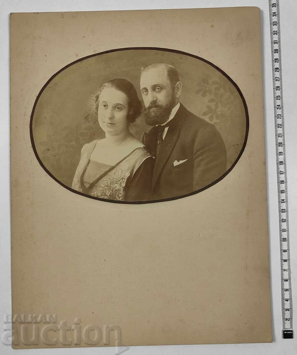 1922 SOFIA TODORKA HRISTO FARAȘEV FOTOGRAFIE CARTON