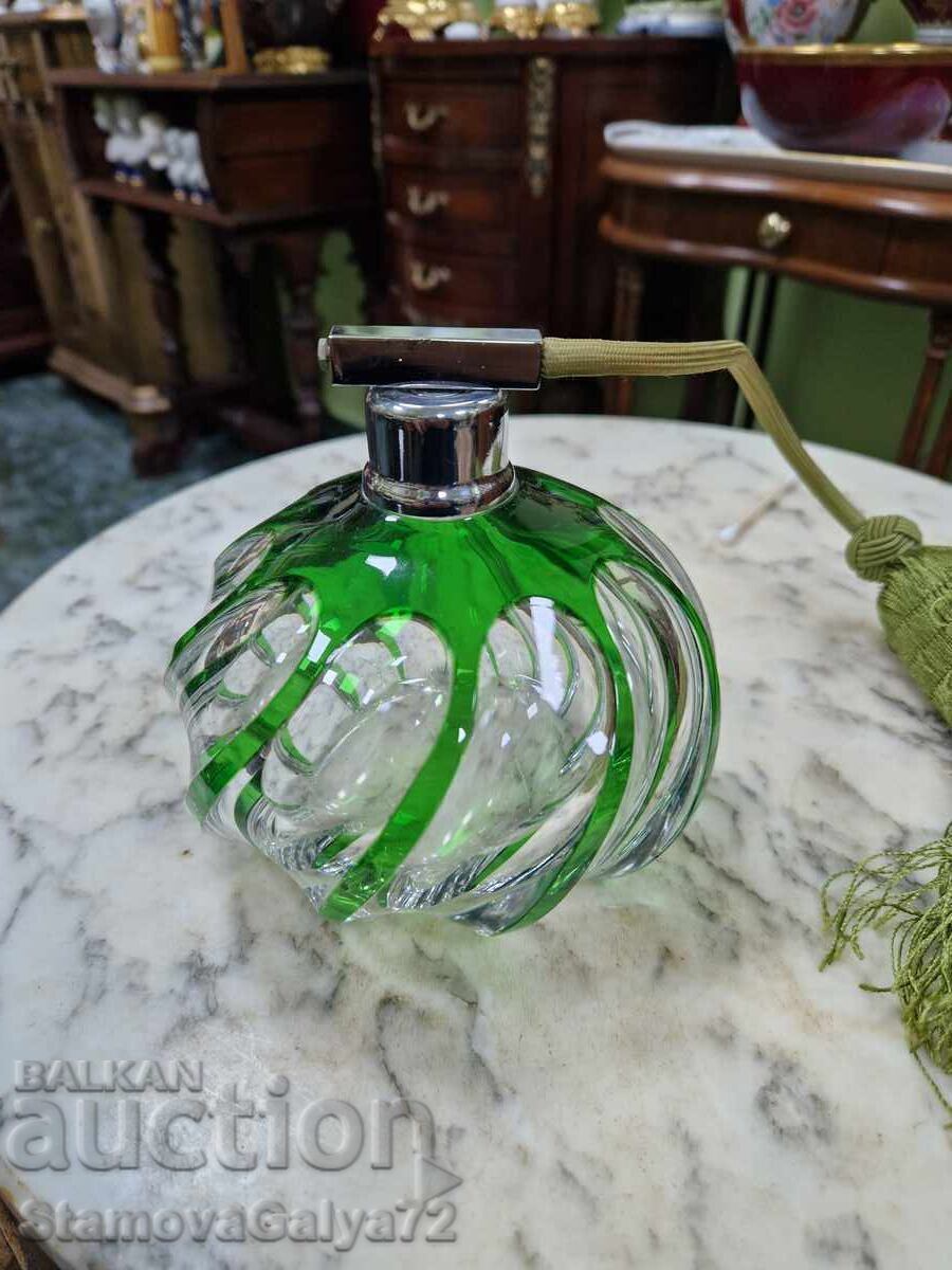 Antique collectible perfume bottle Bochemia with price 133.00 BGN | € 68.00