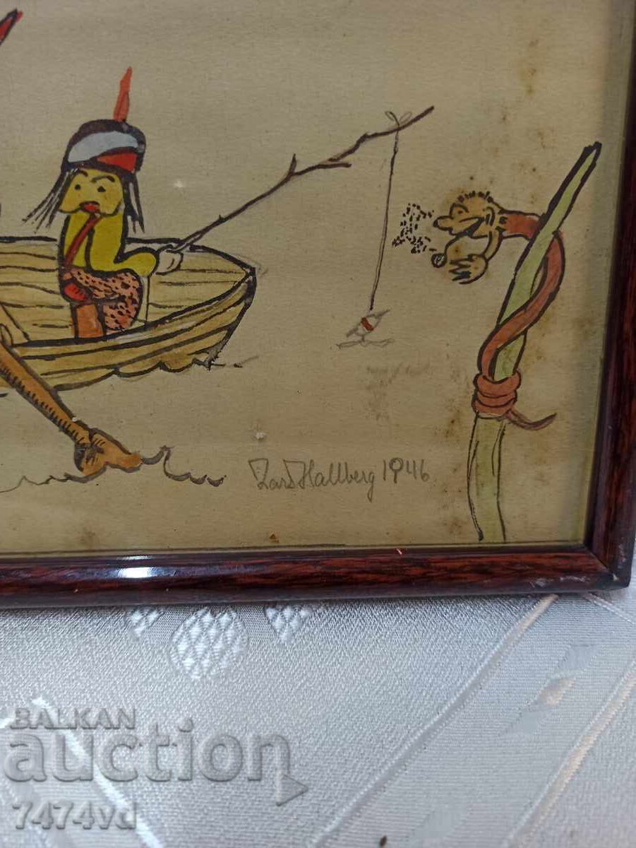 Auction  OLD MASTERPIECE, ILLUSTRATION, DR 1946