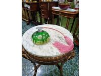 Unique antique perfume bottle by Bochemia